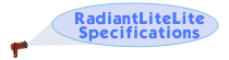 RadiantLite specifications